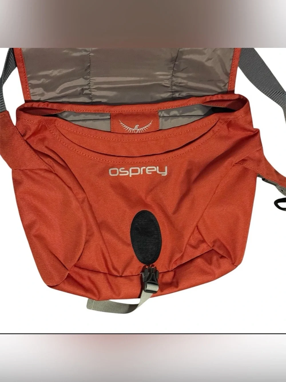 Osprey X Backwoods Red Orange Flapjack Courier Crossbody Messenger Laptop Bag